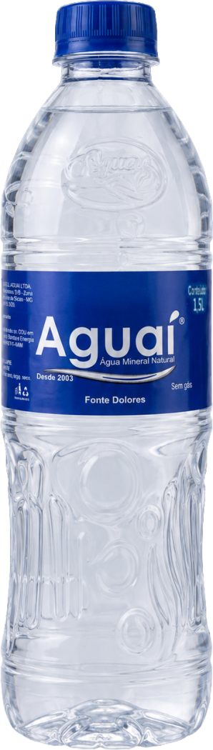 Água Mineral 1,5L | Produtos | Aguaí Água Mineral Natural Água Mineral 1,5L | Produtos | Aguaí Água Mineral Natural
