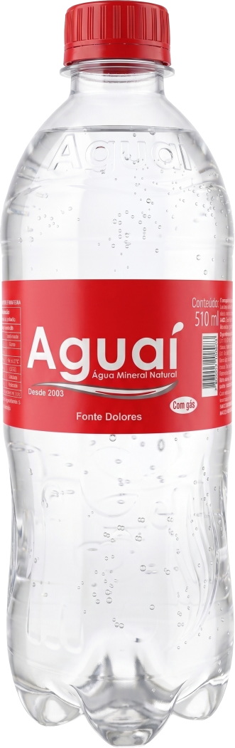 Água Mineral 510 ml com gás | Produtos | Aguaí Água Mineral Natural Água Mineral 510 ml com gás | Produtos | Aguaí Água Mineral Natural
